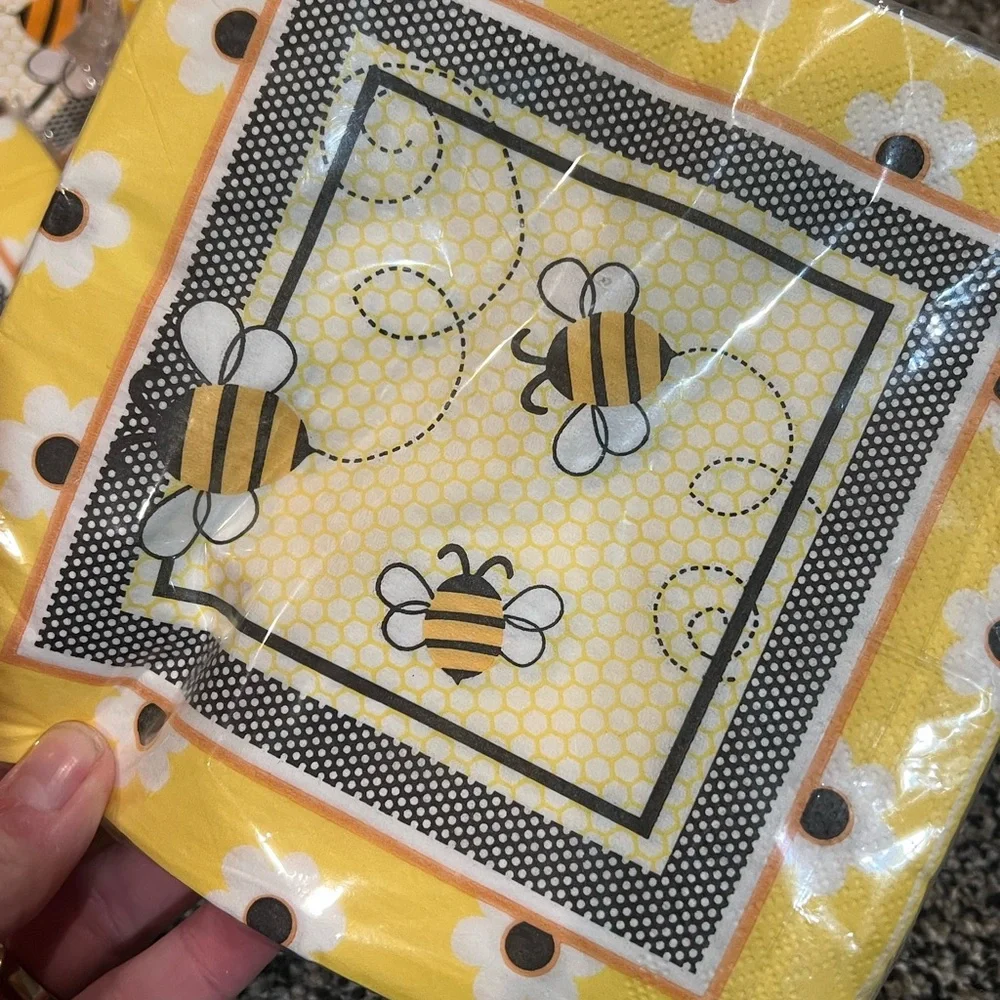 Party plates and napkins
